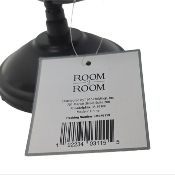 NWT Room 2 Room Blue Black Desktop Globe Decor - Picture 4 of 8